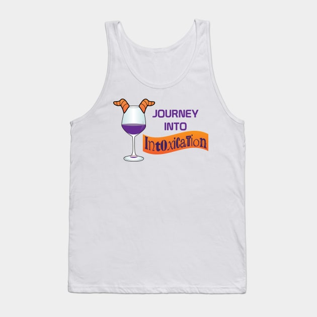 Journey Into Intoxication Tank Top by Podcast: The Ride